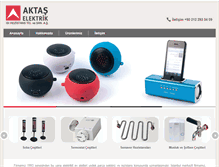 Tablet Screenshot of aktaselk.com